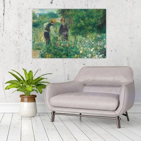 Tablou - Auguste Renoir, Picking Flowers, reproducere (90x60 cm)