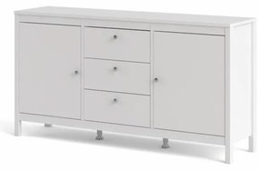 Tvilum Bufet alb cu 3 sertare SALOMO