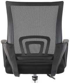 Scaun de birou Lyra, negru