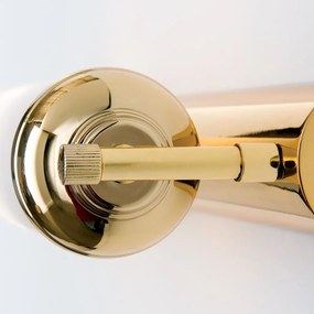 Aplica de perete design lux pentru oglinda Nostalgie 42cm 24K gold plated