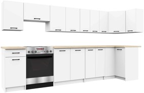 Dulap superior de bucătărie Ozara W40 H580 (alb). 1069134