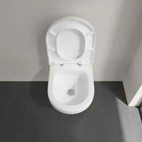 Capac WC Villeroy & Boch ARCHITECTURA, cu închidere lentă, alb - 98M9C101