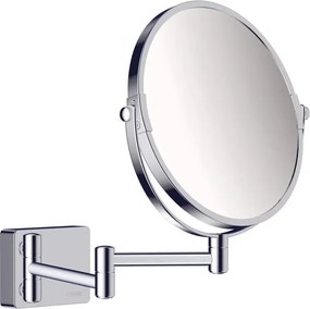 Oglinda pentru barbierit cu lupa Hansgrohe AddStoris crom