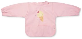 Baveta Impermeabila cu maneci si buzunar, reglabila,   Ice Cream   pink