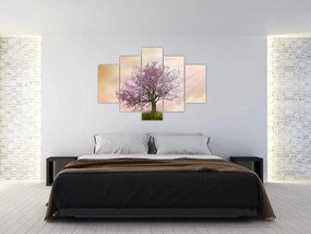 Tablou - Copacul înflorit în deal (150x105 cm)