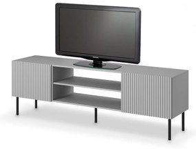 Comoda TV Asensio RTV-1 gri deschis/negru L180 cm