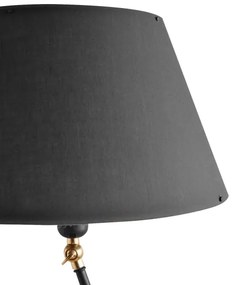 Lampă de podea AYD 1xE27/40W/230V neagră