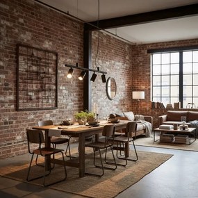 Lustră LED pe cablu Ideal Lux DYNAMITE 4xGU10/7W/230V CRI 90 negru