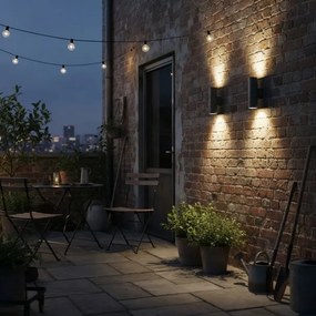 Aplică de exterior Ideal Lux GUN 2xGU10/35W/230V IP44 antracit