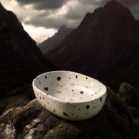 Lavoar pe blat terazzo Rune Magni 45.5 cm