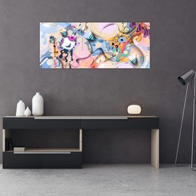 Tablou - Abstracție de basm (120x50 cm)