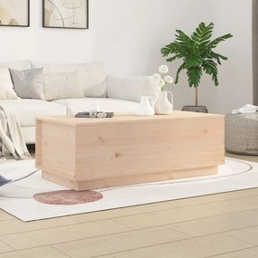 vidaXL Măsuță de cafea, 100x50x35 cm, din lemn masiv de pin