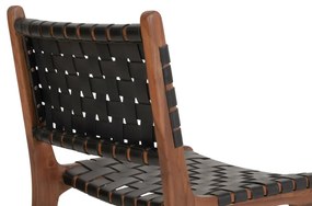 Scaun Perugia din lemn negru