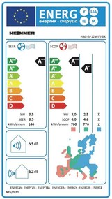 AER CONDITIONAT HEINNER HAC-BP12WIFI-BK