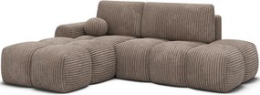 Colțar Vittario extensibil, 227x170x95 cm, orientare stânga – Modullo 20
