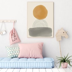 Poster - Abstracție pictată (A4)