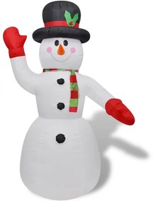 Om de zăpadă gonflabil, 240 cm