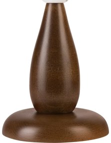 Lampă de masă PERA 1xE27/60W/230V maro închis/fag