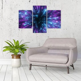 Tablou - Spațiu neon (90x60 cm)