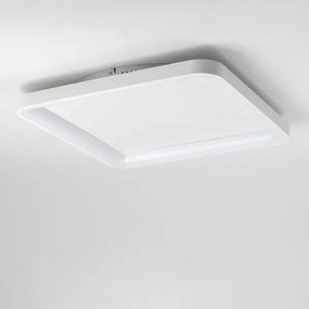 Brilagi - Plafonieră LED dimabilă FALCON SLIM 50W/230V 50x50 cm albă + telecomandă