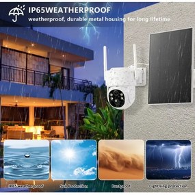 Immax NEO 07804L-Cameră solară smart SENTRY 9000mAh Wi-Fi Tuya IP65