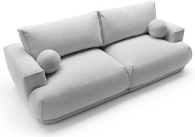 Canapea trei locuri Dita 3  (cement + negru). 1100484