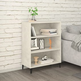 vidaXL Măsuță de cafea, gri beton, 69,5x32,5x90 cm, lemn prelucrat
