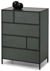 Comodă Soren Kom (verde + negru). 1110768