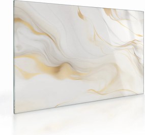 Tablou pe sticlă - Abstracție cu decor (70x50 cm)