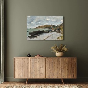 Tablou - Claude Monet, Sainte Adresse, reproducere (90x60 cm)