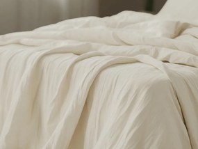 Lenjerie de pat din muselina PURELY crem Dimensiunile lenjeriei: 80 x 80 cm | 135 x 200 cm