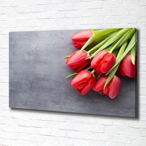 Imprimare tablou canvas Lalele rosii