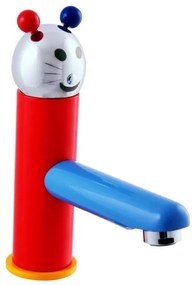 RAV Slezák SE326.0 - Baterie pentru lavoar JUNIOR, 18,2 cm, roșu/albastru