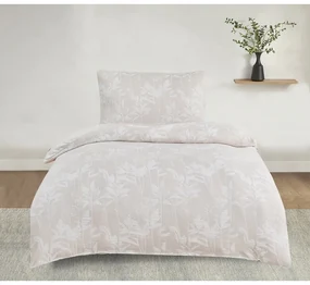 Lenjerie de pat Jacquard Alabama bej, 140 x 200 cm, 70 x 90 cm
