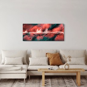 Tablou - Explozie în petrol (120x50 cm)