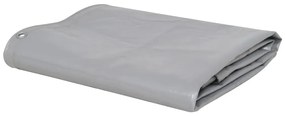 vidaXL Prelată, gri, 650 g/m², 3x4 m