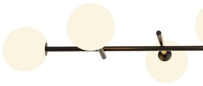 Lustra design Art Deco cu 8 surse de lumina CELLAR