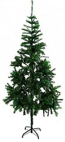Brad artificial de Craciun NOVOKIDS™ , 450 de crengi, Coroana bogata, Inaltime 210 cm, Suport inclus, Pom Ecologic, Verde