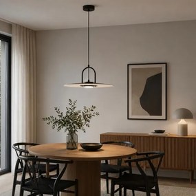 Pendul pe cablu HATTORI 1xGX53/15W/230V negru
