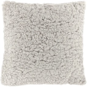 Perna decorativa KJELD 45x45 cm, gri deschis