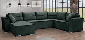 Set de canapea universal, verde, COLIN U UNI