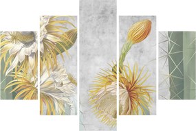 Tablou - Cactuși înfloriți (150x105 cm)