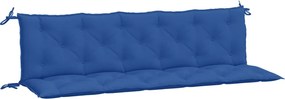 vidaXL Perne bancă de grădină 2 buc., albastru, țesătură oxford