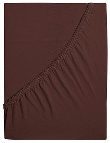 4Home jersey sheet Ideal maro închis , 200 x 200cm, 200 x 200 cm