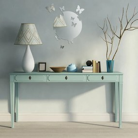 Sticker perete 3D Mirror Silver Moon