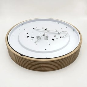 Brilagi - Lampă de tavan LED CARVALHO MODERN 3xE27/60W/230V, diam. 47,5 cm, stejar
