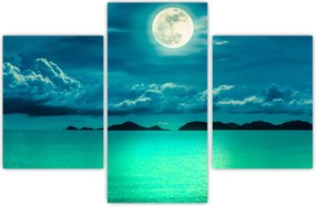 Tablou - Luna plină deasupra apei (90x60 cm)