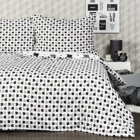 Lenjerie de pat micro 4Home Appletime, 140 x 200 cm, 70 x 90 cm