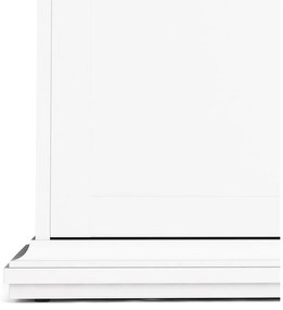 Șifonier alb 139x201 cm Paris – Tvilum