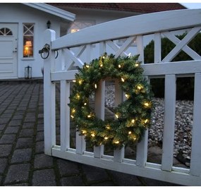 Coroniță LED de Crăciun de exterior CALGARY 30xLED/0,064W/3,4/3V IP44 Eglo 410939